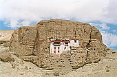 Ladakh - the cave monastery of Shergole